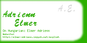 adrienn elmer business card